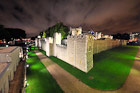Londyn. Oświetlona Tower of London. - foto: wnieznane.pl Londyn. Oświetlona Tower of London. - foto: wnieznane.pl