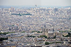 Paryż. Panorama miasta widziana z wieżowca Montparnasse. - foto: wnieznane.pl Paryż. Panorama miasta widziana z wieżowca Montparnasse. - foto: wnieznane.pl
