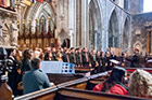Dublin. W czasie zwiedzania katedry św. Patryka byliśmy świadkami próby chóru. - foto: wnieznane.pl Dublin. W czasie zwiedzania katedry św. Patryka byliśmy świadkami próby chóru. - foto: wnieznane.pl