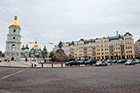 Kijów. Widok na plac obok Soboru Mądrości Bożej. - foto: wnieznane.pl Kijów. Widok na plac obok Soboru Mądrości Bożej. - foto: wnieznane.pl