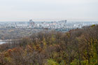 Kijów. Widok na drugą część miasta. - foto: wnieznane.pl Kijów. Widok na drugą część miasta. - foto: wnieznane.pl