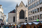 Bruksela. Kościół św. Mikołaja, tuż obok Bourse de Bruxelles. - foto: wnieznane.pl Bruksela. Kościół św. Mikołaja, tuż obok Bourse de Bruxelles. - foto: wnieznane.pl