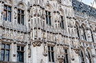 Bruksela. Efektowna fasada ratusza (Hotel de Ville). - foto: wnieznane.pl Bruksela. Efektowna fasada ratusza (Hotel de Ville). - foto: wnieznane.pl