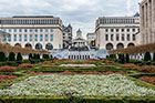 Bruksela. Ogrody na wzgórzu Mont des Arts. - foto: wnieznane.pl Bruksela. Ogrody na wzgórzu Mont des Arts. - foto: wnieznane.pl