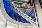 Bruksela. Schody we wnętrzu Atomium. - foto: wnieznane.pl Bruksela. Schody we wnętrzu Atomium. - foto: wnieznane.pl