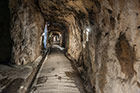 Gibraltar. Great Siege Tunnels - korytarze wydrążone w Upper Rock. - foto: wnieznane.pl Gibraltar. Great Siege Tunnels - korytarze wydrążone w Upper Rock. - foto: wnieznane.pl