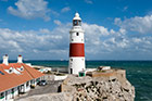 Gibraltar. Trinity Lighthouse - latarnia morska na Europa Point. - foto: wnieznane.pl Gibraltar. Trinity Lighthouse - latarnia morska na Europa Point. - foto: wnieznane.pl
