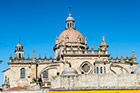 Jerez de la Frontera. Widok na katedrę miejską (Catedral de Jerez). - foto: wnieznane.pl Jerez de la Frontera. Widok na katedrę miejską (Catedral de Jerez). - foto: wnieznane.pl