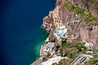 Santorini. Widok na stary port w Firze. - foto: wnieznane.pl Santorini. Widok na stary port w Firze. - foto: wnieznane.pl