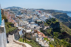 Santorini. Widok na stolicę wyspy, Firę. - foto: wnieznane.pl Santorini. Widok na stolicę wyspy, Firę. - foto: wnieznane.pl