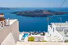 Santorini. Widok na wyspę Nea Kameni. - foto: wnieznane.pl Santorini. Widok na wyspę Nea Kameni. - foto: wnieznane.pl