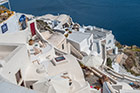 Santorini. Cykladzka tarasowa zabudowa w Oi. - foto: wnieznane.pl Santorini. Cykladzka tarasowa zabudowa w Oi. - foto: wnieznane.pl