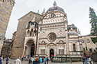 Bergamo. Piazza del Duomo i Basilica Santa Maria Maggiore w Citta Alta (Górnym Mieście). - foto: wnieznane.pl Bergamo. Piazza del Duomo i Basilica Santa Maria Maggiore w Citta Alta (Górnym Mieście). - foto: wnieznane.pl