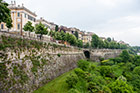 Bergamo. Fragment murów miejskich przy Porta San Alessandro. - foto: wnieznane.pl Bergamo. Fragment murów miejskich przy Porta San Alessandro. - foto: wnieznane.pl