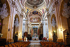 Gozo. Victoria. We wnętrzach katedry Wniebowzięcia NMP. - foto: wnieznane.pl Gozo. Victoria. We wnętrzach katedry Wniebowzięcia NMP. - foto: wnieznane.pl