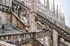 Mediolan. Spacer po dachu katedry. - foto: wnieznane.pl Mediolan. Spacer po dachu katedry. - foto: wnieznane.pl