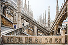 Mediolan. Spacer po dachu katedry. - foto: wnieznane.pl Mediolan. Spacer po dachu katedry. - foto: wnieznane.pl