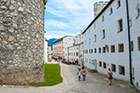 Salzburg. Podejście do twierdzy Hohensalzburg. - foto: wnieznane.pl Salzburg. Podejście do twierdzy Hohensalzburg. - foto: wnieznane.pl