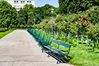 Wiedeń. Ogrody miejskie przy Ringu. - foto: wnieznane.pl Wiedeń. Ogrody miejskie przy Ringu. - foto: wnieznane.pl