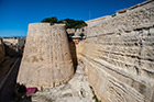 Malta. Valletta. Fragment murów i fortu obronnego. - foto: wnieznane.pl Malta. Valletta. Fragment murów i fortu obronnego. - foto: wnieznane.pl