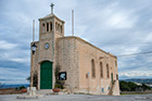 Malta. Kościół przy Pałacu Selmun niedaleko miejscowości Mellieha. - foto: wnieznane.pl Malta. Kościół przy Pałacu Selmun niedaleko miejscowości Mellieha. - foto: wnieznane.pl
