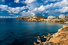 Malta. Widok na zatokę Golden Bay. - foto: wnieznane.pl Malta. Widok na zatokę Golden Bay. - foto: wnieznane.pl