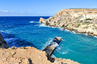 Malta. Przy filmowej wiosce Popeye Village. - foto: wnieznane.pl Malta. Przy filmowej wiosce Popeye Village. - foto: wnieznane.pl