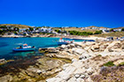 Mykonos. Plaża Agia Anna. - foto: wnieznane.pl Mykonos. Plaża Agia Anna. - foto: wnieznane.pl