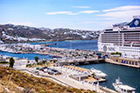 Mykonos. Nowy port w stolicy wyspy. - foto: wnieznane.pl Mykonos. Nowy port w stolicy wyspy. - foto: wnieznane.pl