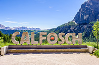 Dolomity, miejscowość Colfosco. - foto: wnieznane.pl Dolomity, miejscowość Colfosco. - foto: wnieznane.pl