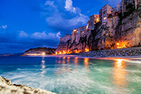 Kalabria. Tropea wieczorową porą. - foto: wnieznane.pl Kalabria. Tropea wieczorową porą. - foto: wnieznane.pl