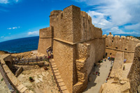 Kalabria. Zamek aragoński w miejscowości Le Castella. - foto: wnieznane.pl Kalabria. Zamek aragoński w miejscowości Le Castella. - foto: wnieznane.pl