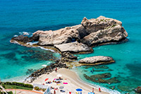 Kalabria. Malownicza plaża z fanstastyczną wodą w Riaci. - foto: wnieznane.pl Kalabria. Malownicza plaża z fanstastyczną wodą w Riaci. - foto: wnieznane.pl