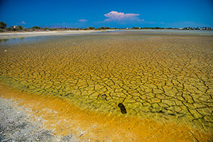 Kos. Słone jezioro Alikes. - foto: wnieznane.pl Kos. Słone jezioro Alikes. - foto: wnieznane.pl