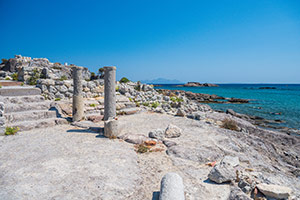 Kos. Ruiny Bazyliki Agios Stefanos. - foto: wnieznane.pl Kos. Ruiny Bazyliki Agios Stefanos. - foto: wnieznane.pl