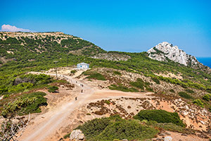 Kos. W górzystej części Kefalos. - foto: wnieznane.pl Kos. W górzystej części Kefalos. - foto: wnieznane.pl