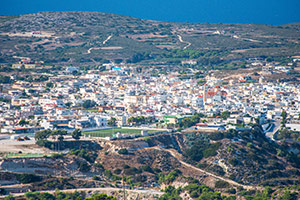 Kos. Widok z góry na Kefalos. - foto: wnieznane.pl Kos. Widok z góry na Kefalos. - foto: wnieznane.pl