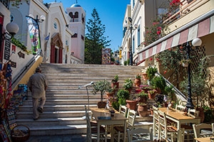 Kos. W historycznym centrum miasta. - foto: wnieznane.pl Kos. W historycznym centrum miasta. - foto: wnieznane.pl