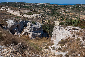 Kos. Ciekawe formacje skalne w Kefalos. - foto: wnieznane.pl Kos. Ciekawe formacje skalne w Kefalos. - foto: wnieznane.pl