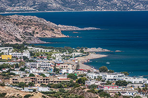 Kos. Widok na Kamari-Kefalos i Agios Stefanos. - foto: wnieznane.pl Kos. Widok na Kamari-Kefalos i Agios Stefanos. - foto: wnieznane.pl