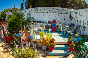 Kos. Kawiarnia Watermill of Zia przyciąga wielu turystów. - foto: wnieznane.pl Kos. Kawiarnia Watermill of Zia przyciąga wielu turystów. - foto: wnieznane.pl