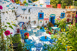 Kos. Kawiarnia Watermill of Zia oferuje pyszne, przygotowywane na miejscu lemionady smakowe. - foto: wnieznane.pl Kos. Kawiarnia Watermill of Zia oferuje pyszne, przygotowywane na miejscu lemionady smakowe. - foto: wnieznane.pl