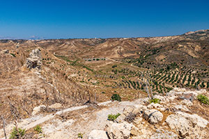 Kos. Widok na okolicę z ruin twierdzy Antimachia. - foto: wnieznane.pl Kos. Widok na okolicę z ruin twierdzy Antimachia. - foto: wnieznane.pl