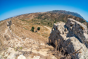Kos. Widok na okolicę z ruin twierdzy Antimachia. - foto: wnieznane.pl Kos. Widok na okolicę z ruin twierdzy Antimachia. - foto: wnieznane.pl